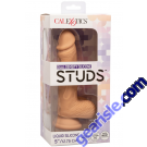 CalExotics Dual Density Studs Ivory 5" Silicone 