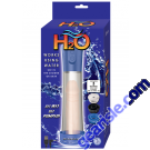 H2O Water Penis Pump Blue Rechargeable Waterproof Silicone