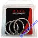 Rouge Stainless Steel 3 Piece box