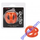 CalExotics Ultra Stretchy Alpha Liquid Silicone Ehancer Tri-Ring box