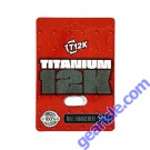 Titanium 12K Male Enhancement Energy Supplement Pill