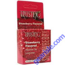 Grape Flavored 3 Lubricated Latex Condoms Trustex