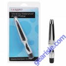 Vibrating Waterproof Anal Probe Silver Cal Exotics