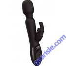 Rabbit Wand Silicone Rechargeable Dual Viberation Splashproof