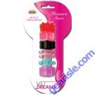 Pleasure Stars Wet Dreams Jelly Cock Rings 6 Pack