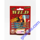 Triple Wild Extreme 1750mg front of card, one two-tone capsule sealed in a gold-rimmed blister