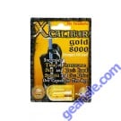 Xcalibur Gold 8000 Male Sexual Performance Enhancement Pill