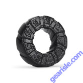 Cock Ring Oxballs Diesel Black Silicone