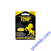 Gold Edition 72HP Male Sexual Enhancement Pill