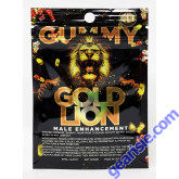 Gold Lion Male Sexual Enhancement Supplement Gummy