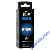 Man Steel Gel with Paprika Extract 1.7 oz Pjur
