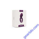 Svakom Cock Ring Tammy Violet Dual Vibrating Double Ring Silicone