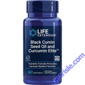 Life Extension Black Cumin Seed Oil Curcumin Elite front