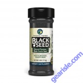 Premium ground black cumin seeds in 4oz packaging