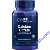 Life Extension Calcium Citrate with Vitamin D front