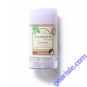 A La Maison No Parabens Long Lasting Deodorant Coconut 2.4 Oz front