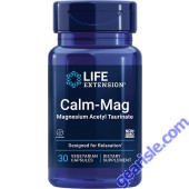 Life Extension Calm-Mag Magnesium Acetyl Taurinate front
