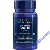 Life Extension Super Ubiquinol CoQ10 Enhanced Mitochondrial Support bottle