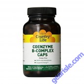 Country Life Coenzyme B-Complex 120 Vcaps Bottle