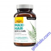 Country Life Maxi-Hair with 2000mcg Biotin supplement