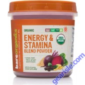 Raw Energy Stamina Blend Powder 8 Oz Gluten Free