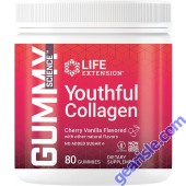 Life Extension Gummy Science Youthful Collagen front