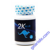 Kangaroo 2K Blue Alpha 3000 Male Enhancement 12 Pills Bottle