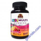 OKAY Gummies Kid's Multi 50 Count Tropical Mix Flavor Bone Strength bottle