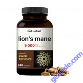 Bottle of Lion's Mane Mushroom Capsules