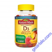 Nature Made Vitamin D3 Gummies 5000 IU
