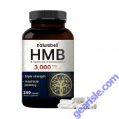 NatureBell HMB supplement bottle
