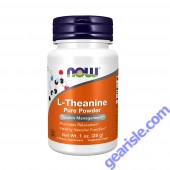 NOW L Theanine Pure Powder 1oz