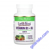 Paradise Herbs Vitamin D3 K2 Capsules