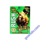 Rush 20 Male Enhancement 19000IU Honey 