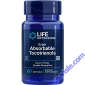 Life Extension Hair Growth Super Absorbable Tocotrienols front