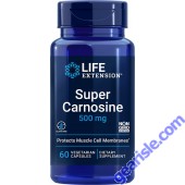 Life Extension Super Carnosine 500mg bottle