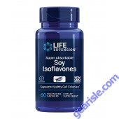 Life Extension 60 Veggie Caps Super Absorbable Soy Isoflavones bottle