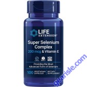 Life Extension Super Selenium Complex 200mcg bottle