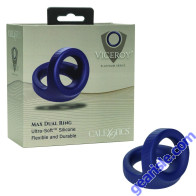 Cock Ring CalExotics Viceroy Platinum Series Silicone Max Dual