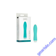 Iconic Charm Classic Travel Size Vibrator Aqua
