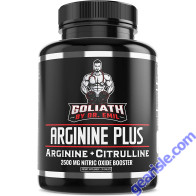 Dr Emil Goliath Arginine Plus Citrulline Nitric Oxide Booster Men