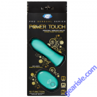 Cloud 9 Vibrator Pro Sensual Power Touch Bullet Remote Control Teal
