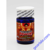Cowboy Power 17000IU Extreme Sexual Performance Gold 6 Pills Bottle