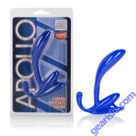 Apollo Curved Prostate Probe Blue Cal Exotic Novelties
