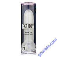 Perfect Fit Brand Fat Boy Clear SilaSkin Original Ultra Fat 7"