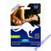 Kangaroo Blue Be the Man Sexual Enhancement Pill