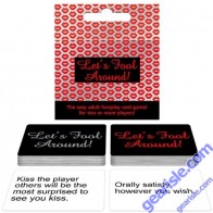 Let's Fool Around Adult Foreplay Game Card
