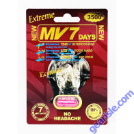 MV7 Days 3500mg Extreme Male Sexual Enhancement Red Pill