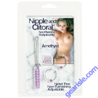 Nipple Clitoral Non-Piercing Body Jewelry Cal Exotic