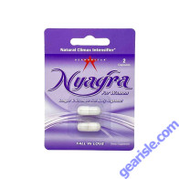 Nyagra Female Sensual Enhancement White Double Pill